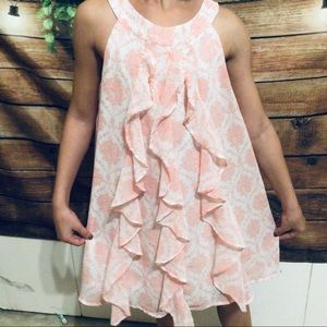 Pretty pink Disney ruffled dress